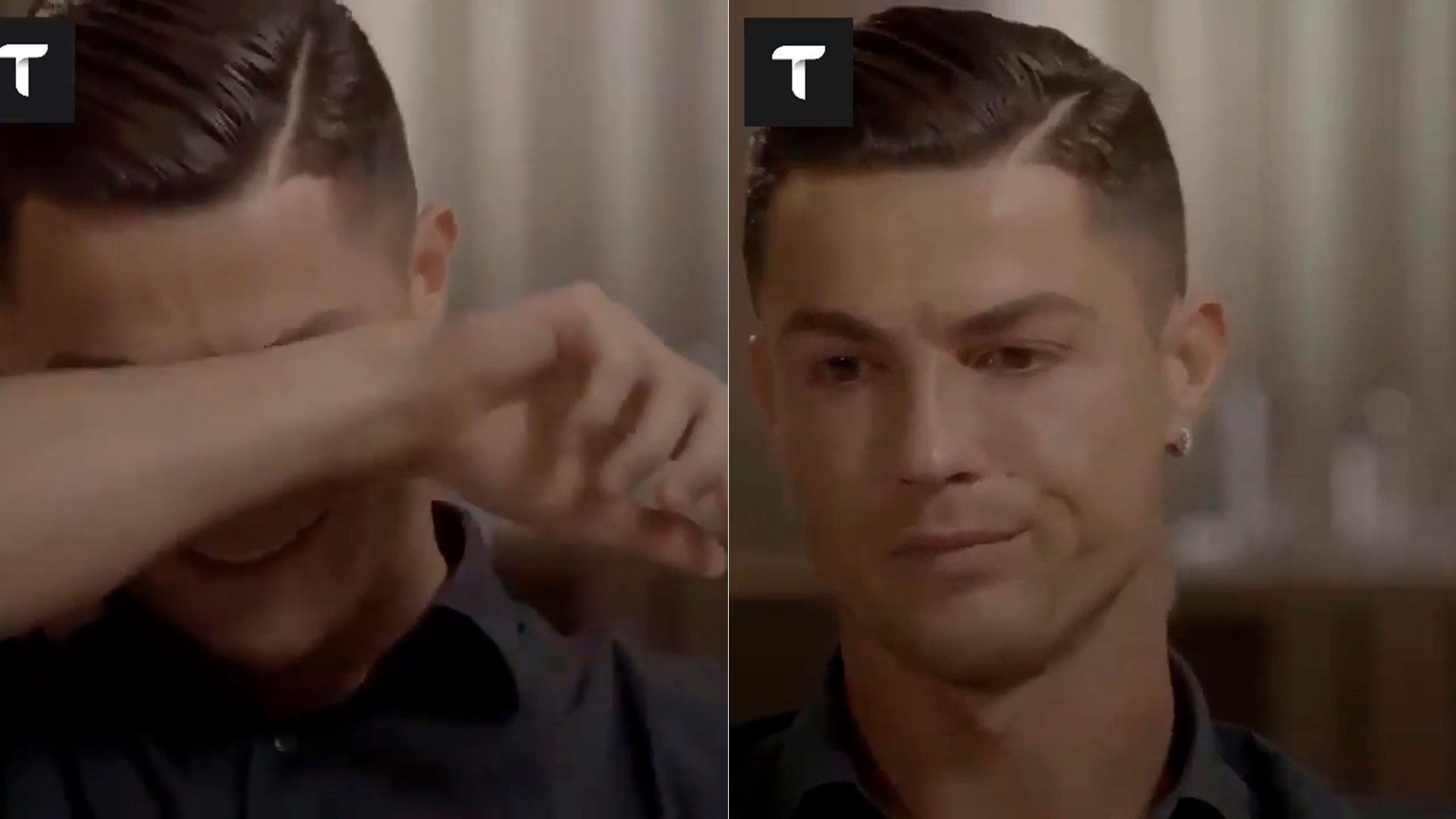 Rompe En Llanto Cristiano Ronaldo Se Conmueve Al Ver Im Genes