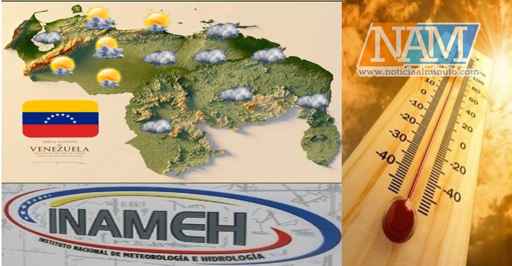 El Clima Hoy Inameh Estima Pron Stico Lluvioso Con Descargas