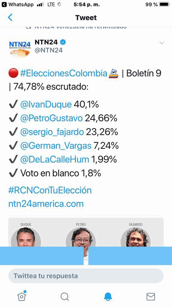 Menú de Instagram Lite