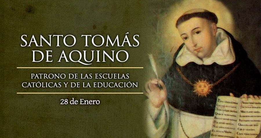 ¡EFEMÉRIDES! #28Ene Se Celebra La Fiesta De Santo Tomás De Aquino ...