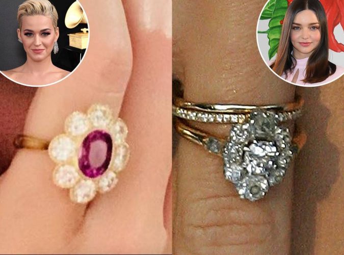 PARECIDOS El anillo que Orlando Bloom le regal a Katy Perry es