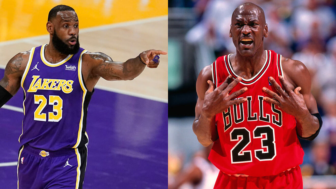 Lebron james clearance o michael jordan