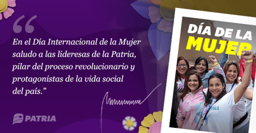 ¡ATENTAS AL MENSAJE! Inició la asignación del “bono Día de la Mujer