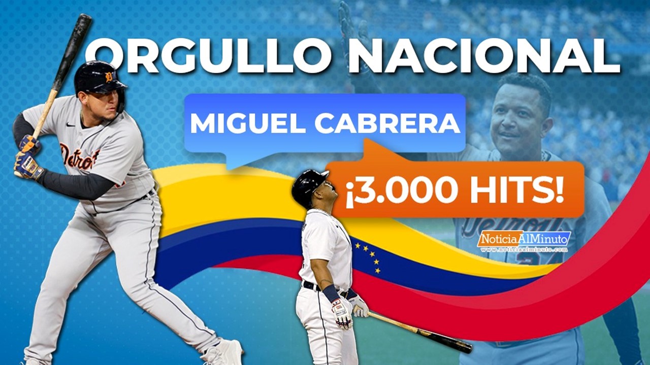 MOMENTO HISTÓRICO PARA VENEZUELA! Miguel Cabrera conecta su hit 3.000 mirando de cerca a Cooperstown - Noticia al Minuto