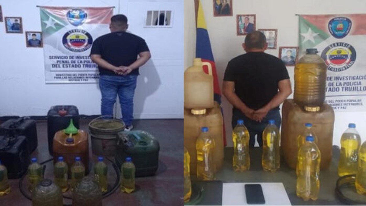 ¡INCAUTAN 200 LITROS! Detenidos en Valera dos revendedores de gasolina ...