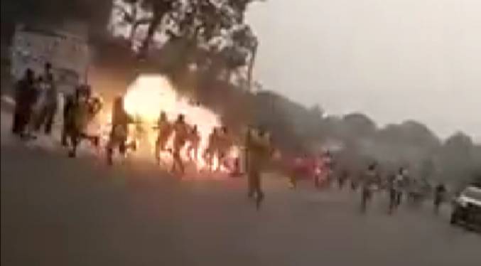 TERRORISTAS SE PRONUNCIAN! Explosión durante carrera atlética en Camerún  deja varios heridos (Video) - Noticia al Minuto