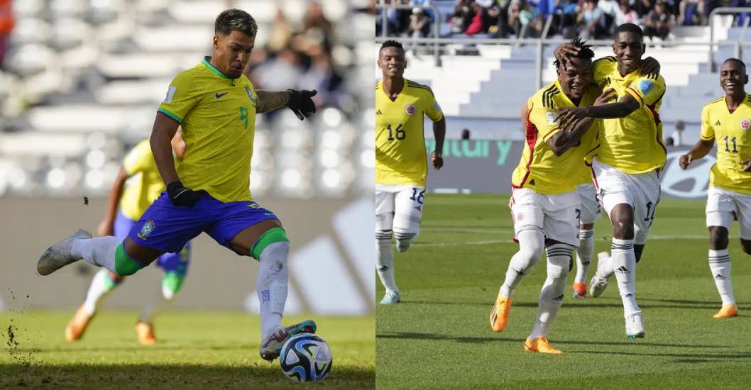 ¡MUNDIAL FIFA SUB20! Brasil y Colombia avanzan a cuartos de final a puro gol