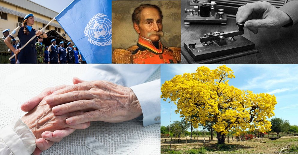 ¡UN DÍA COMO HOY! Día del Personal de Paz de Naciones Unidas || Día del Adulto Mayor || Primera Línea Telegráfica de Venezuela || Primera Radiodifusora de Venezuela || #29MAY