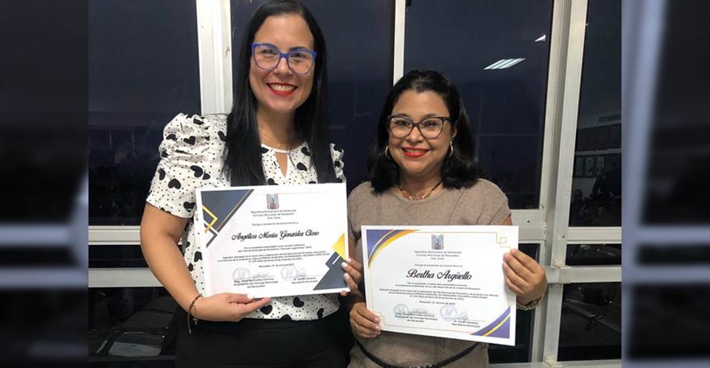 FELICIDADES A NUESTRAS COMPAÑERAS! Bertha Argüello y Angélica González por recibir el Premio Municipal de Periodismo 'Eduardo López Rivas' (Fotos) - Noticia al Minuto