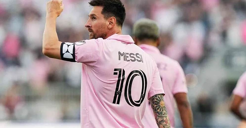 La camiseta de Messi de Inter Miami rompe récord de venta en primeras 24  horas