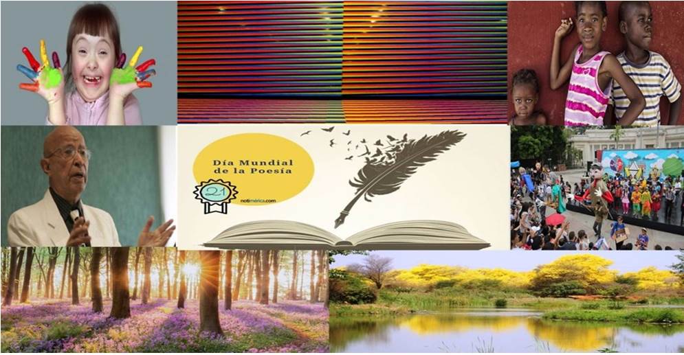 ¡UN DÍA COMO HOY! Días Mundiales de: Sindrome de Down || La Poesía || Día del Color || Día del Títere || Equinoccio de Primavera || #21MAR