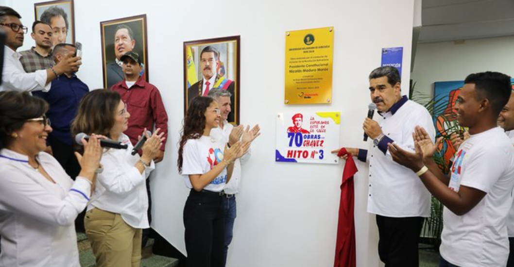 ¡OBRA NÚMERO 3 EN HONOR A HUGO CHÁVEZ! Presidente Maduro inaugura nueva sede de la UBV en Zulia