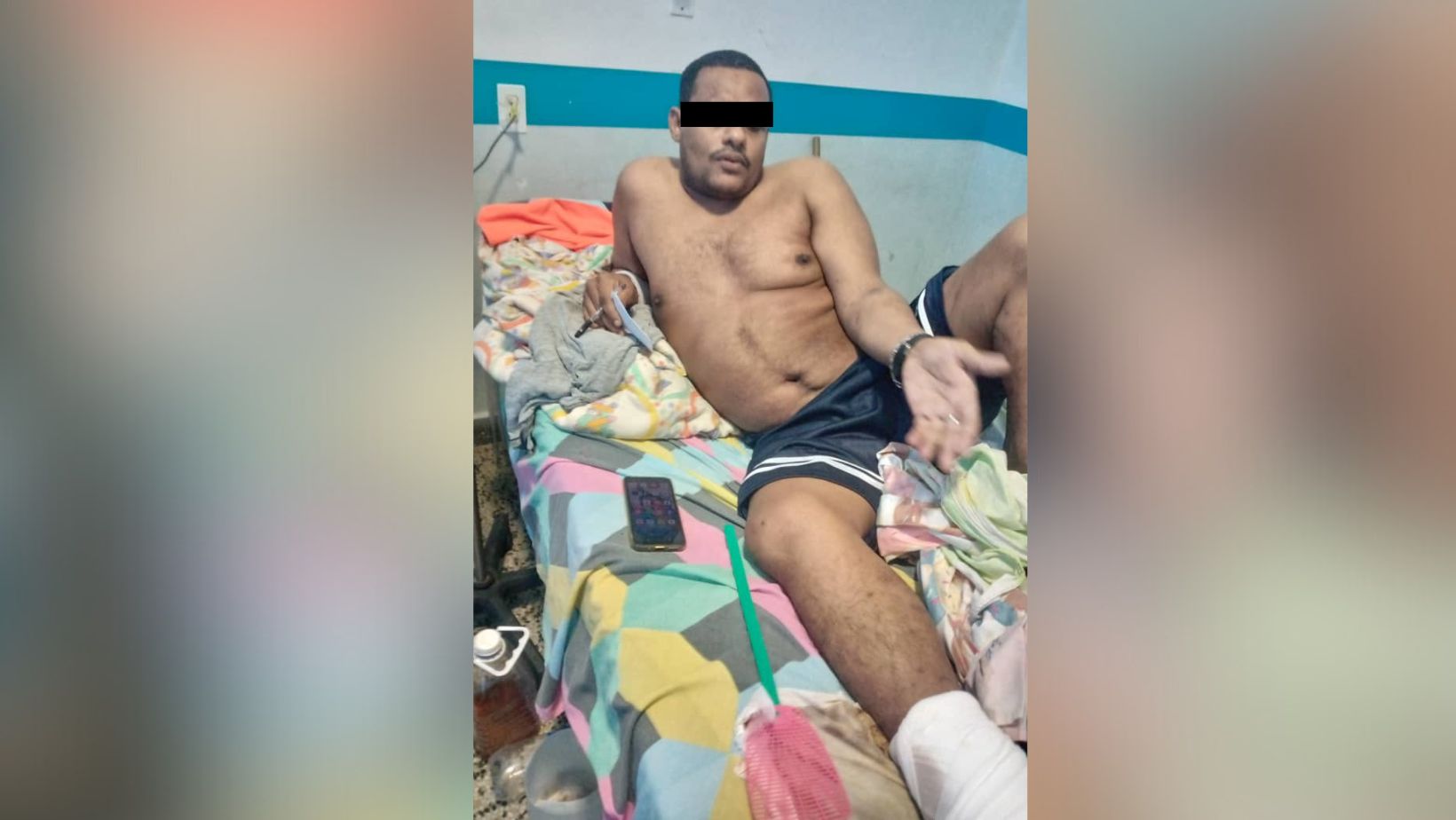 ¡EN PLENA RECUPERACIÓN! Privado de libertad intenta robar un celular en el Hospital Universitario de Maracaibo