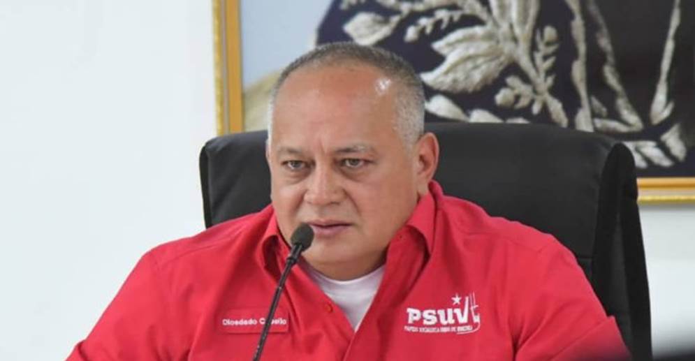 ¡PRIMER MENSAJE DEL CHAVISMO A EDMUNDO! Diosdado Cabello: «Estamos esperándolo en la bajadita»