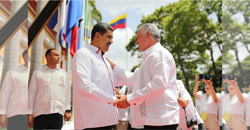 ¡RECIBE A LOS MIEMBROS DEL ALBA-TCP! El presidente Nicolás Maduro en Miraflores