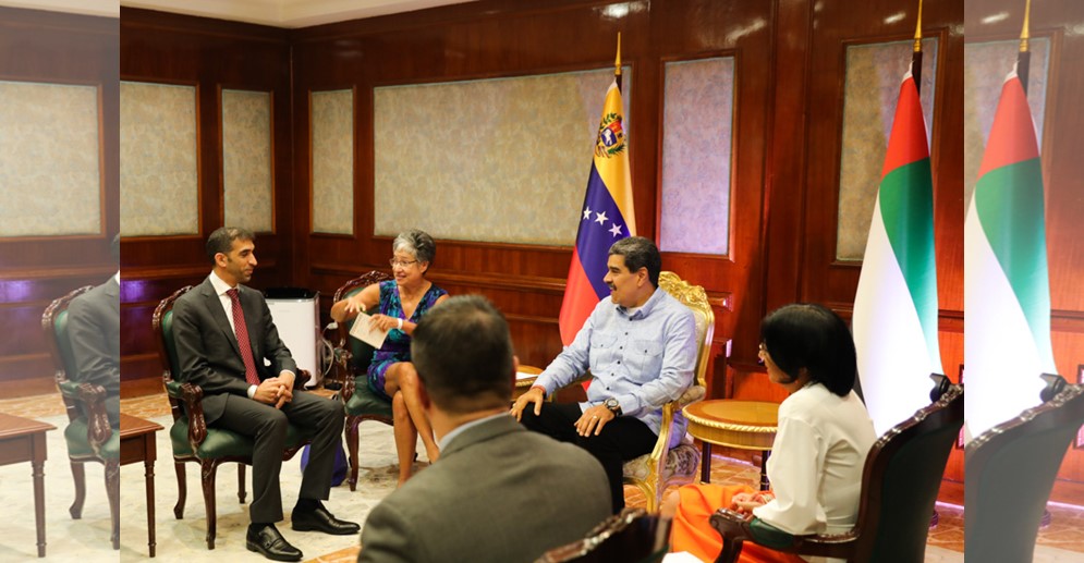 ¡FORTALECIERON ALIANZAS! El presidente Nicolás Maduro sostuvo una reunión con la delegación de Emiratos Árabes Unidos