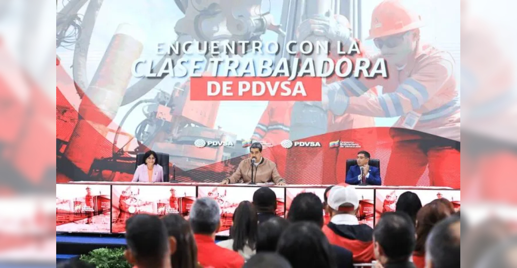¡NINGUNA LICENCIA LA DETENDRÁ! Maduro: Pdvsa avanza hacia su recuperación