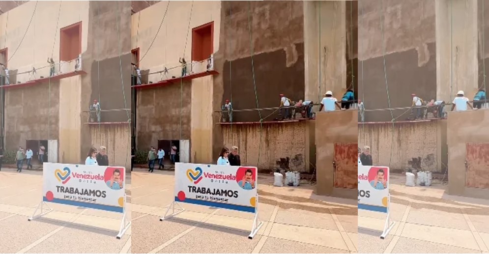 ¡TRAS SEMANAS DE LABOR! Avanzan trabajos de rehabilitación del Teatro de los Niños Cantores del Zulia