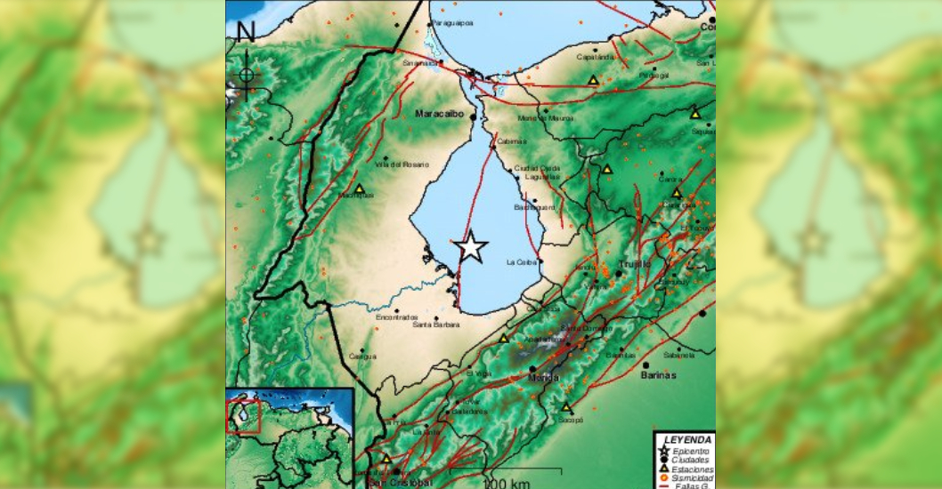 ¡MOVIMIENTO NO SENTIDO! Funvisis detecta sismo de 3.6 en el Sur del Lago de Maracaibo