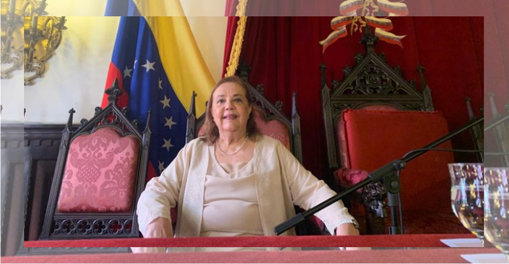 ¡COMO INDIVIDUO DE NÚMERO! Corina Yoris se incorpora a la Academia Venezolana de la Lengua
