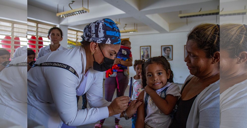 ¡PARA AUMENTAR LA COBERTURA DE VACUNACIÓN! El Zulia se encuentra activo en la Celebración Bolivariana de Inmunizaciones hasta el 27 de abril