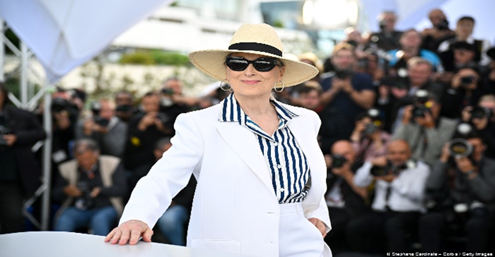 ¡LISTA PARA RECIBIR LA PALMA DE ORO DE HONOR! Meryl Streep deslumbra en la alfombra roja de Cannes