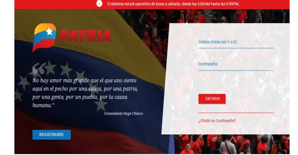 ¡SISTEMA PATRIA! Canales de comunicación cruciales para acceder a pagos y subsidios en Venezuela