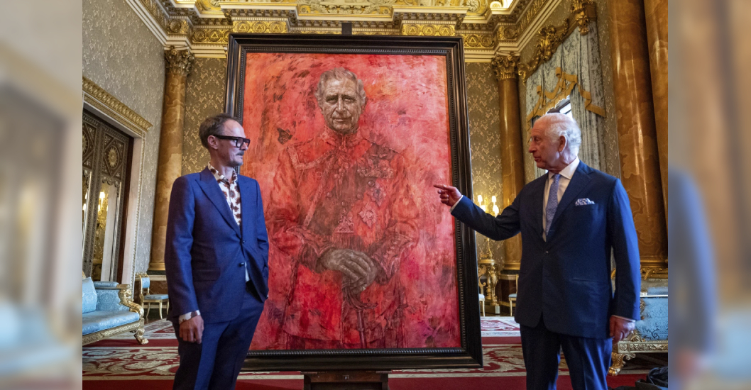 ¡DEL ARTISTA JONATHAN YEO! El rey Carlos III devela su primer retrato oficial desde su coronación