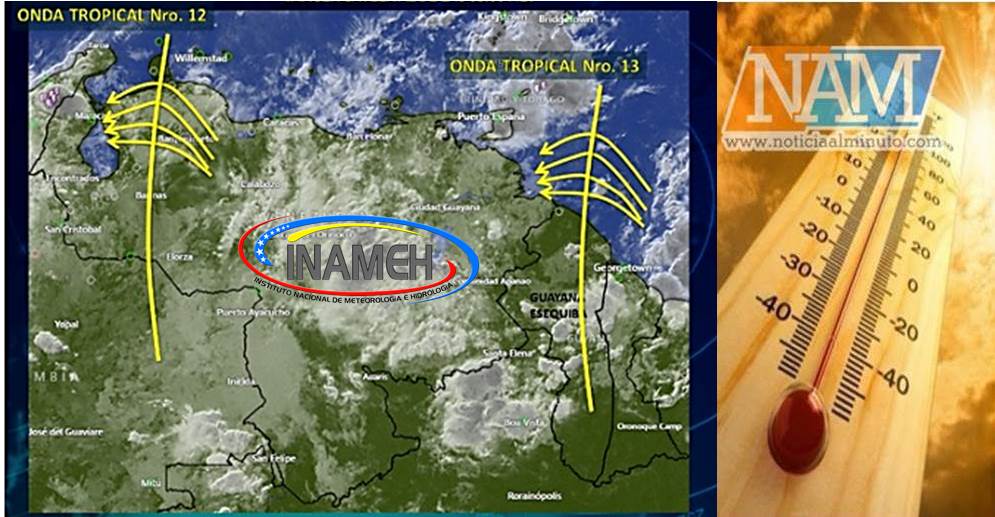 ¡EL CLIMA HOY! Pronostico muy lluvioso para este día || Dos Ondas Tropicales transitan Venezuela || OT-12 se aproxima al Zulia || Atentos || #24JUN