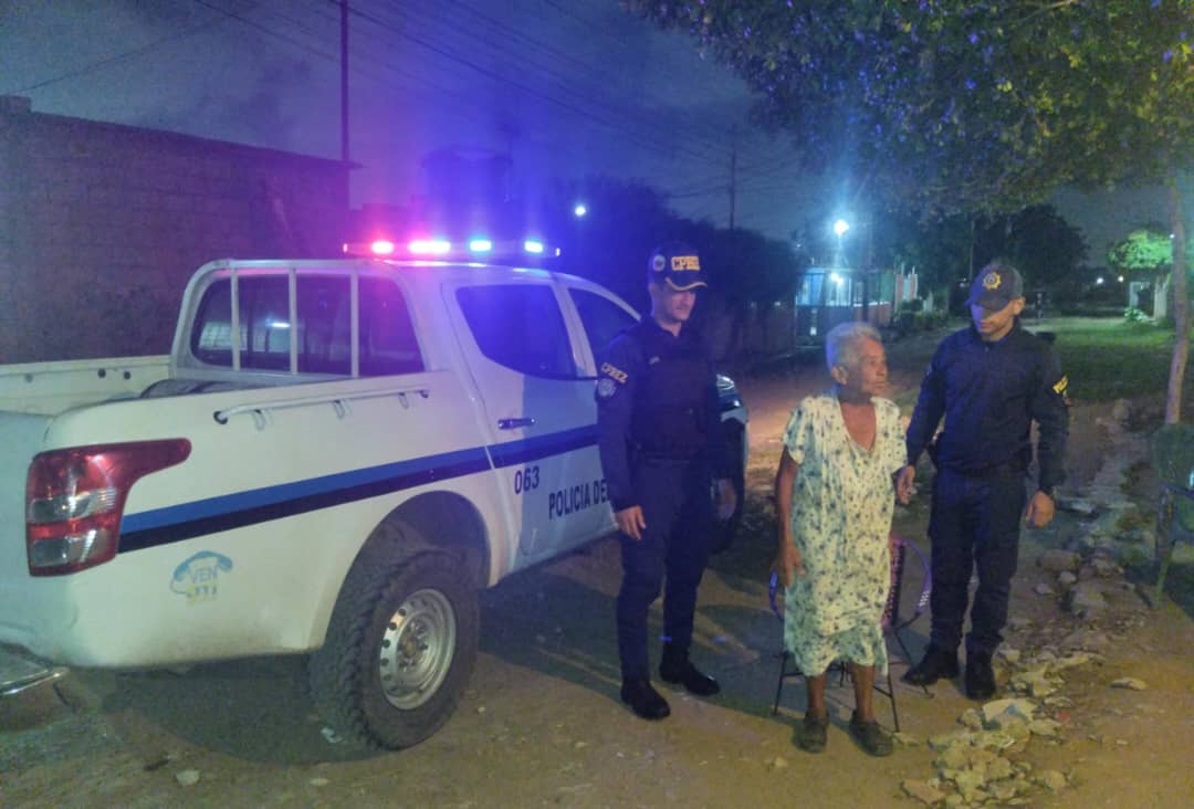 ¡ACTUACIÓN DEL CPBEZ! Policía Encuentra A Mujer De La Tercera Edad ...