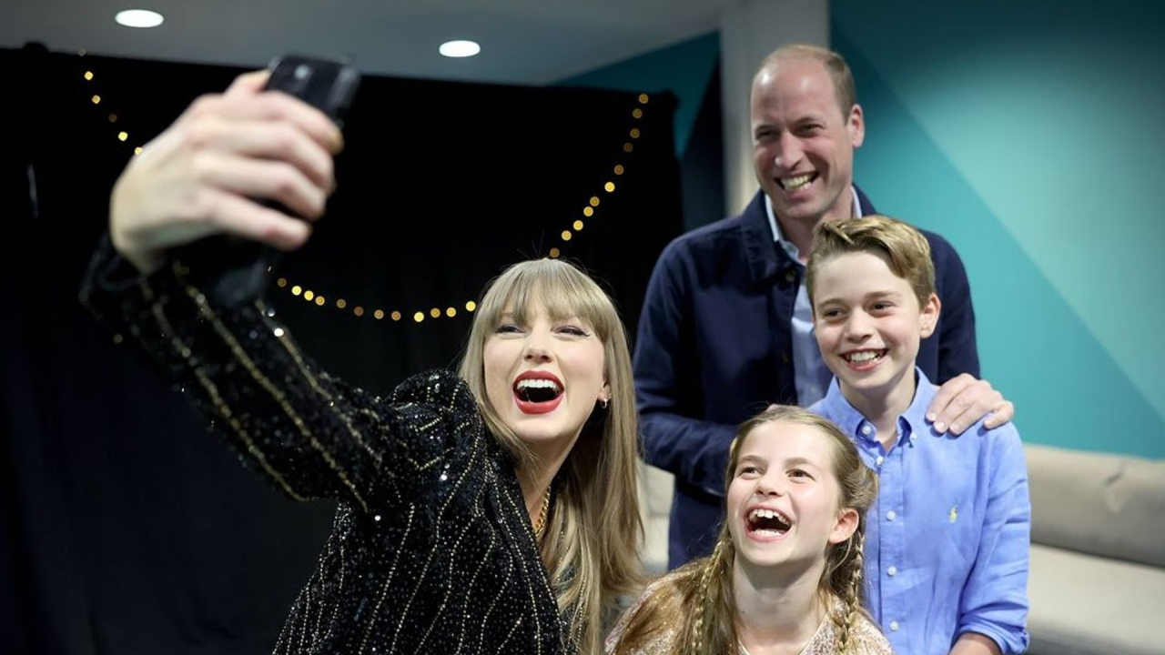¡SWIFTIES REALES! El príncipe Guillermo asistió a un concierto de Taylor Swift acompañado por sus hijos