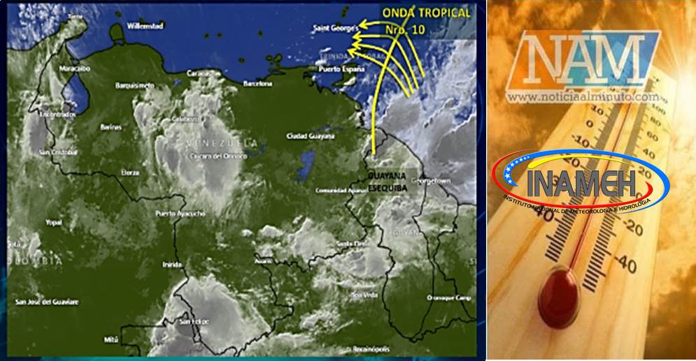 ¡EL CLIMA HOY! Se estima un día de abundante actividad lluviosa, principalmente al sur del Zulia || Ingresa la OT-10 a Venezuela por el Esequibo || #17JUN