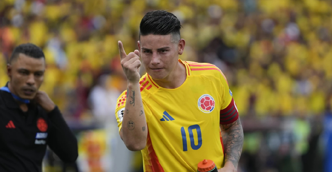 ¡AQUÍ LO QUE DIJO EL JUGADOR! James Rodríguez está en duda para partido de Colombia ante Ecuador