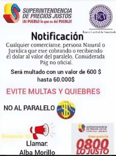 Comunicado falso