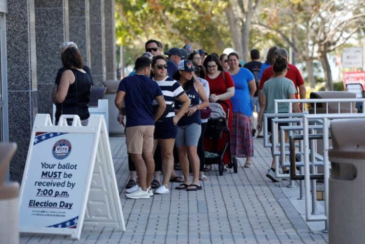 Ya han votado 77 millones de personas de manera anticipada.