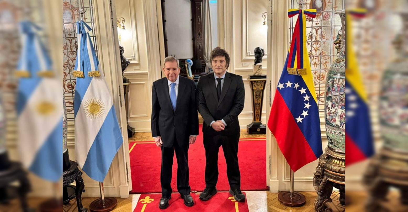 ¡LOS DETALLES DE LA REUNIÓN! Javier Milei recibe a Edmundo González ...