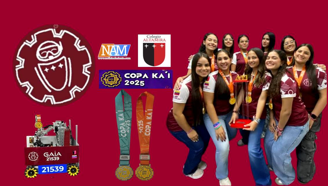¡IMAGINEERS Y SU ROBOT ‘GAIA’ DE VISITA EN NAM! Las chicas superpoderosas del ‘Altamira’ ganadoras del Inspire Award Copa Ka’i 2025 lo cuentan todo || Fotos+Videos