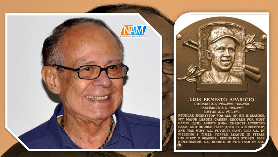 VENEZUELA LO CELEBRA CON ÉL EN VIDA! Se cumplen 41 años de la exaltación al Salón de la Fama de Luis Aparicio Montiel || ¡Sigue siendo el Rey! || Fotos+Video - Noticia al Minuto
