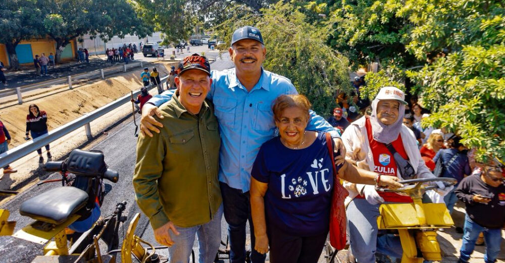 POR MEJORAS VÍAS! Gobernador Caldera activa tres frentes de asfaltado con 15.670 toneladas en San Francisco y Maracaibo - Noticia al Minuto
