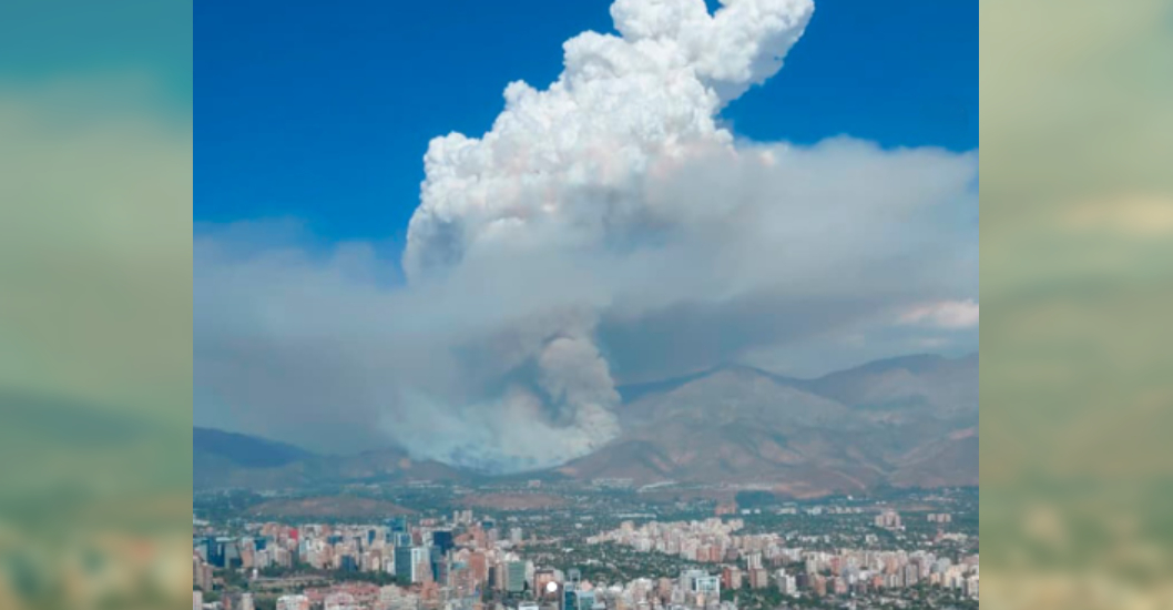 ¡BOMBEROS LUCHAN CONTRA EL FUEGO! Chile: Incendios forestales ponen en ...