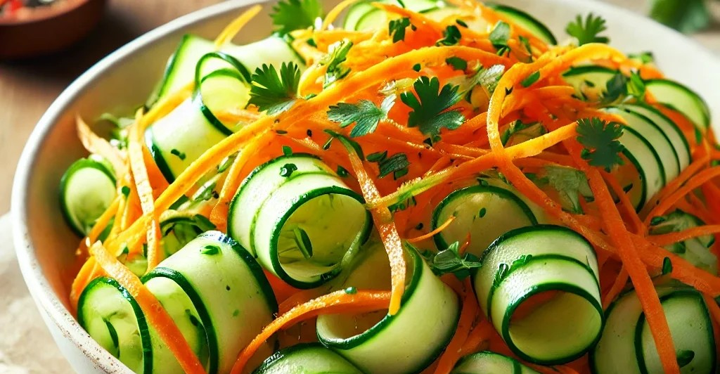 ¡COCINA AL MINUTO! La ensalada de pepino y zanahoria es una opción ligera y fresca para días de calor