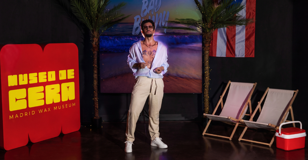 ¡OTRO ÉXITO EN 2026! Bad Bunny es inmortalizado con su propia figura en el Museo de Cera de Madrid
