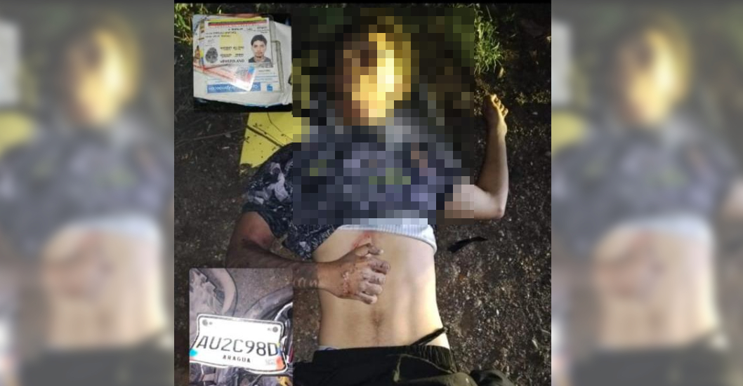 ¡SE NECESITAN UBICAR FAMILIARES! Joven resulta lesionado en accidente en la vía Los Dulces