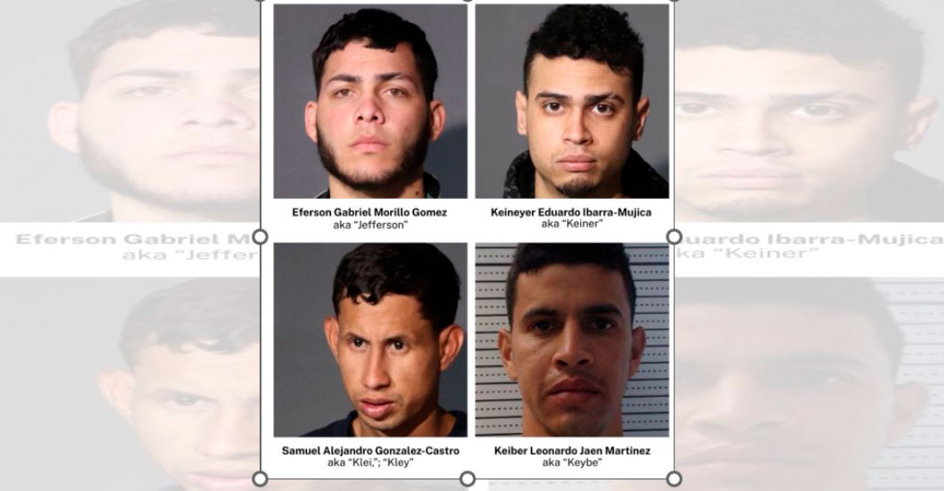 ¡POR EL ASESINATO DE DOS ESTADOUNIDENSES! Cuatro miembros del Tren de Aragua se declaran culpables en Nueva York