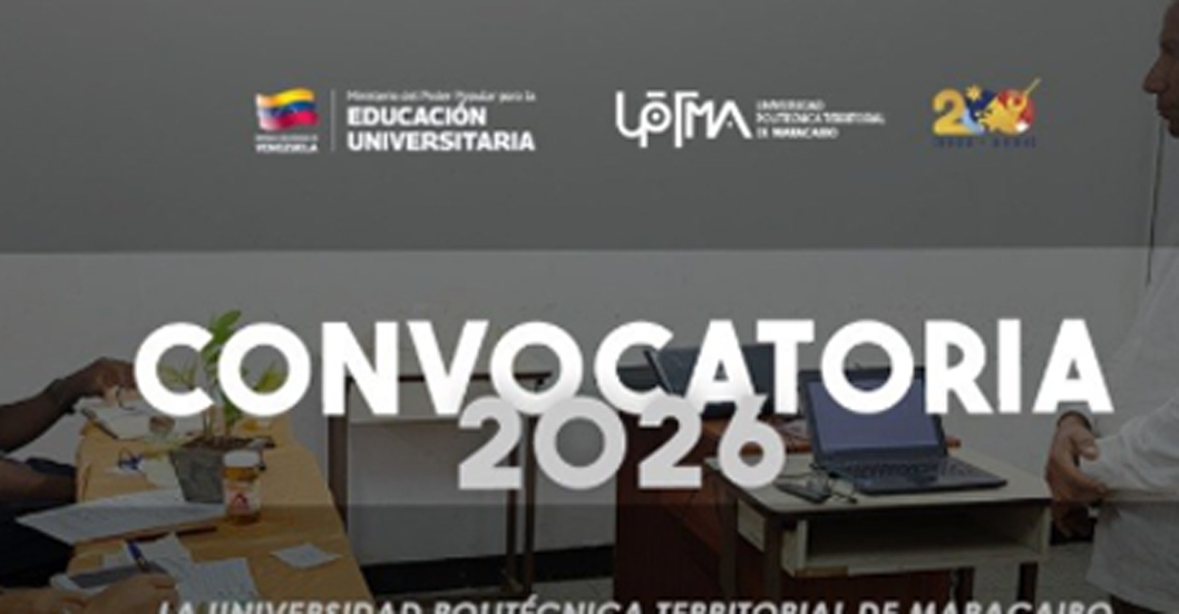 ¡CONVOCATORIA 2026! Universidad Politécnica Territorial de Maracaibo abre concurso público para profesionales universitarios