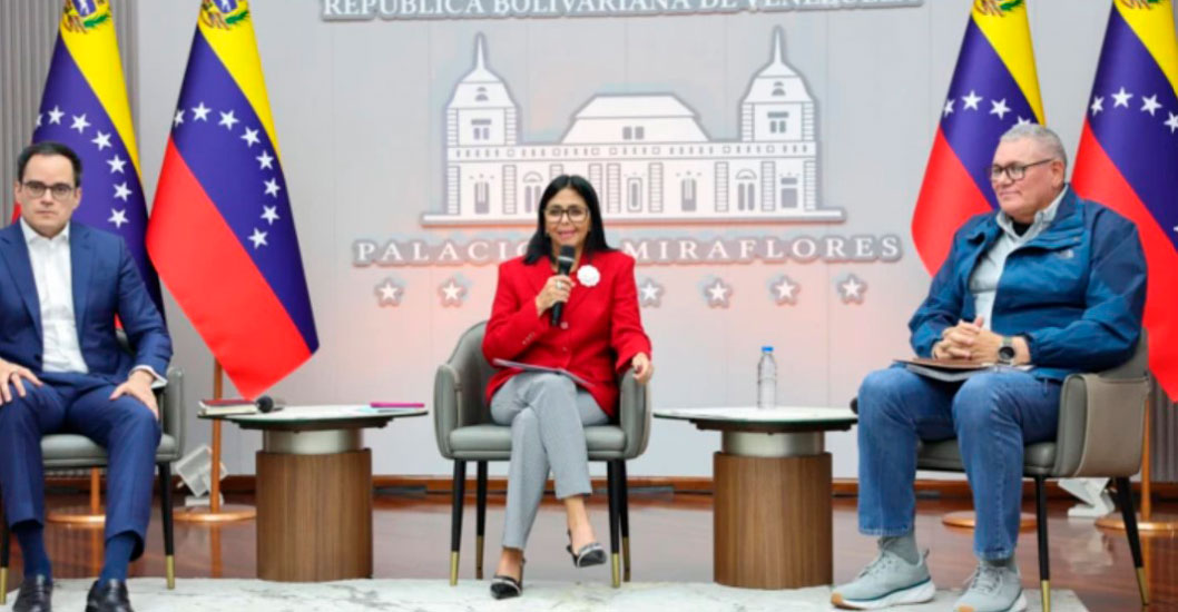 ¡DESTACA CRECIMIENTO COMERCIAL! Delcy Rodríguez inaugura el Congreso Mundial de Retailers en Caracas y resalta la creación de 644.000 empleos directos