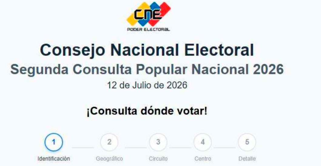 ¡PLATAFORMA WEB OPTIMIZADA! l CNE activa sistema digital de consulta para la Segunda Consulta Popular Nacional 2026