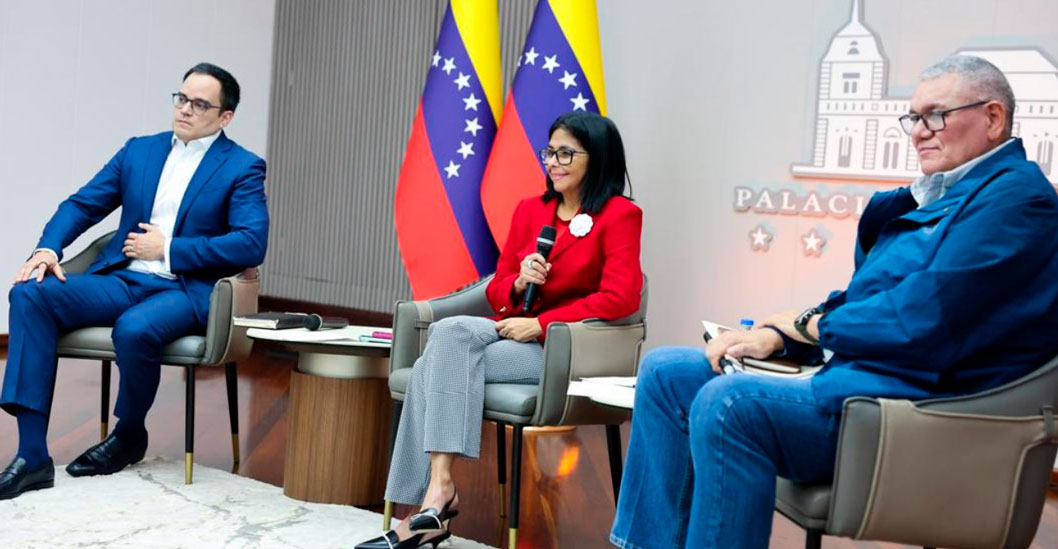 ¡SOBERANÍA ALIMENTARIA! Delcy Rodríguez anuncia un 98 % de abastecimiento nacional con 90 % de productos venezolanos