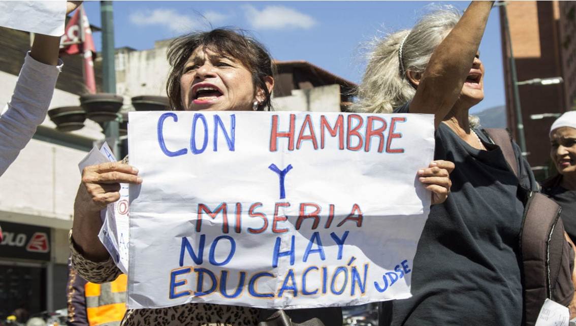 ¡SIGUEN PERMANENTEMENTE MOVILIZADOS! Docentes y sindicatos trazan nueva agenda de protestas por salarios dignos en Venezuela