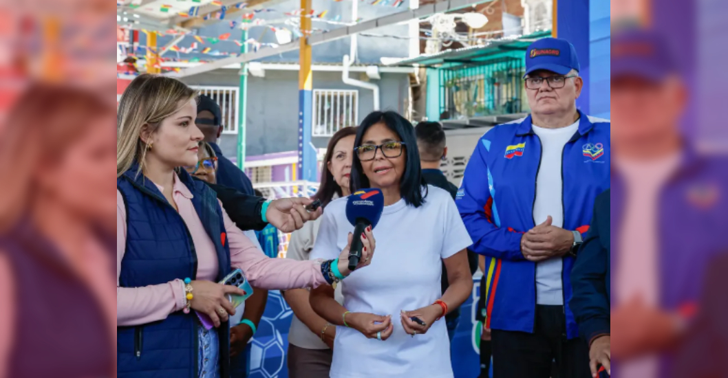 ¡EN EL PROGRAMA SOCIAL DE MERCADOS DEL GOBIERNO! Delcy Rodríguez: Consumo global de alimentos en Venezuela registró incremento del 9,4% al cierre de mayo